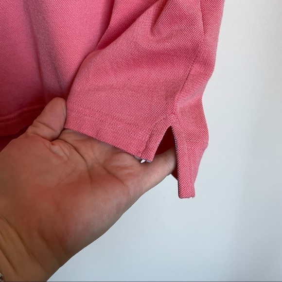 Peter Millar Collection Perfect Pique Polo in Salmon Pink L - Picture 6 of 9